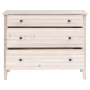 Essentials For Living Cammile White Wash Pine Entry Cabinet