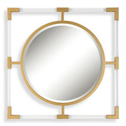 Uttermost Balkan Gold Leaf Small Mirror