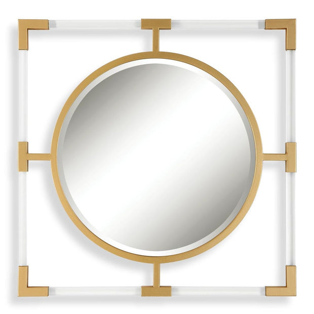 Uttermost Balkan Gold Leaf Small Mirror