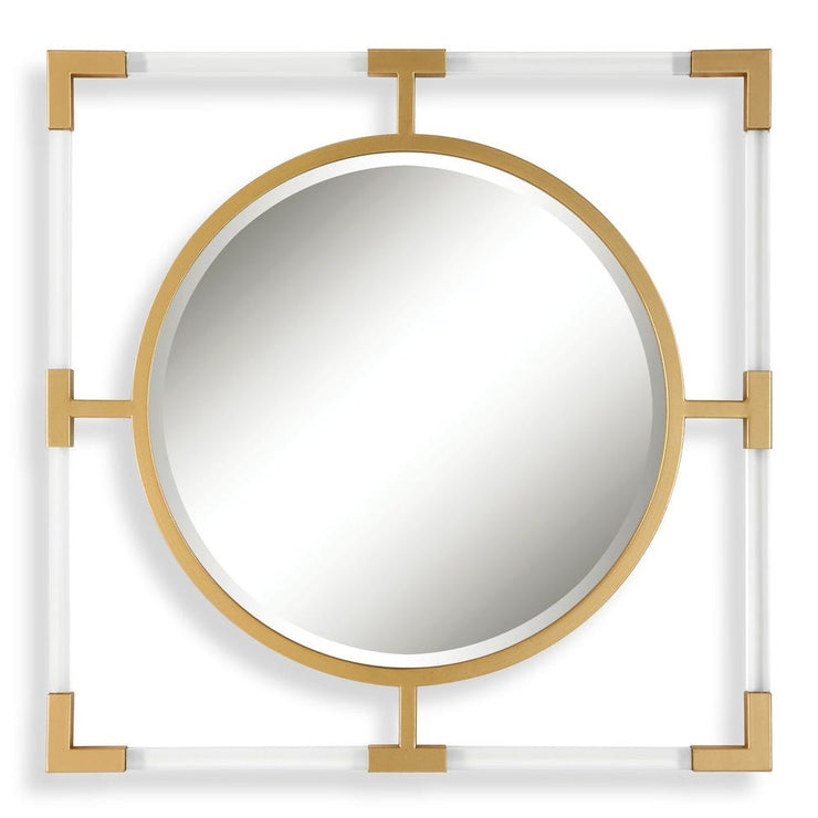 Uttermost Balkan Gold Leaf Small Mirror