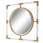 Uttermost Balkan Gold Leaf Small Mirror