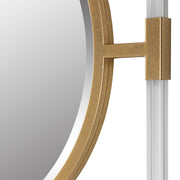Uttermost Balkan Gold Leaf Small Mirror