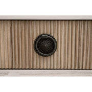 Essentials For Living Jefferson French White With Smoke Gray Pine Entry Cabinet