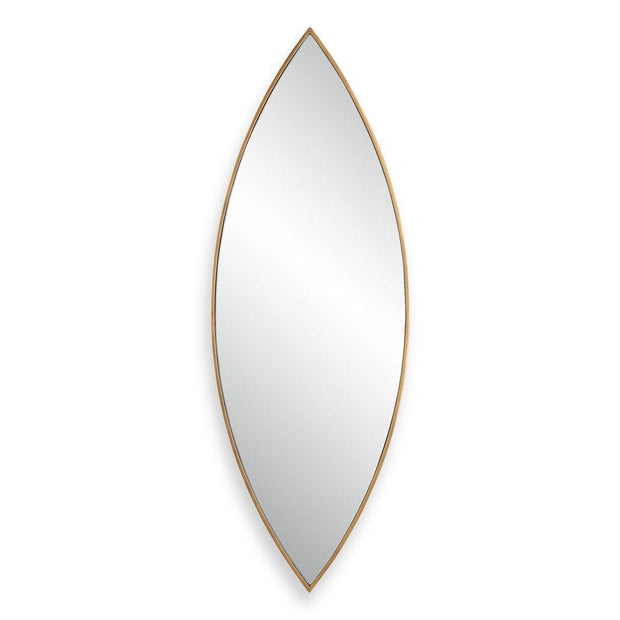 Uttermost Ellipse Antique Golden Bronze Mirror