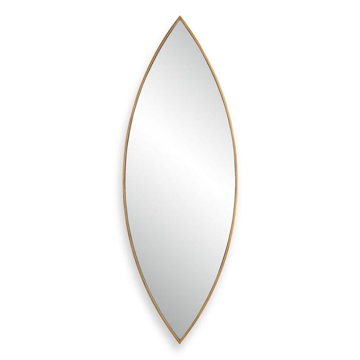 Uttermost Ellipse Antique Golden Bronze Mirror