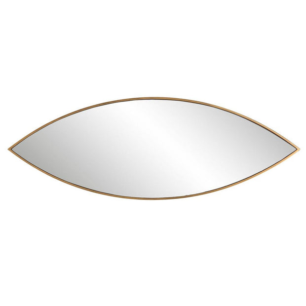 Uttermost Ellipse Antique Golden Bronze Mirror