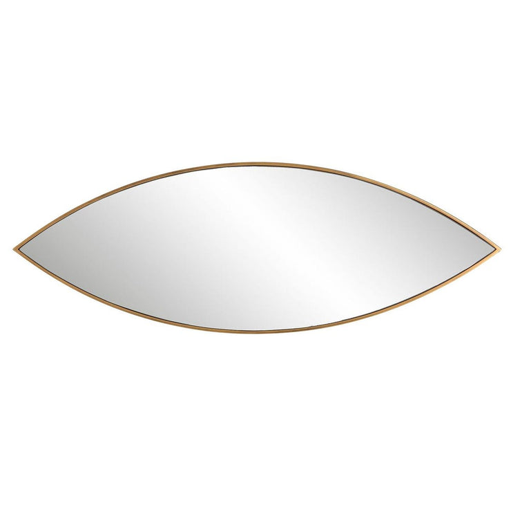 Uttermost Ellipse Antique Golden Bronze Mirror