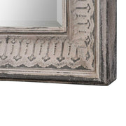 Uttermost Argenton Distressed Ivory Wash Arch Mirror
