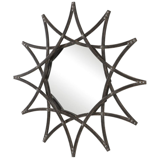 Uttermost Solaris Star Shape Framed Mirror