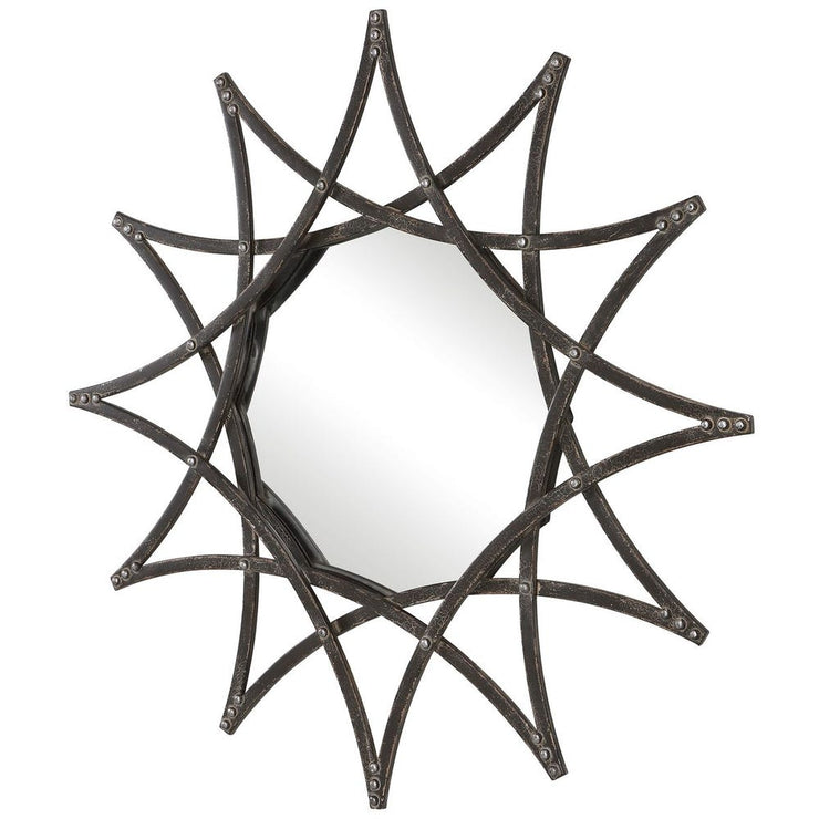 Uttermost Solaris Star Shape Framed Mirror