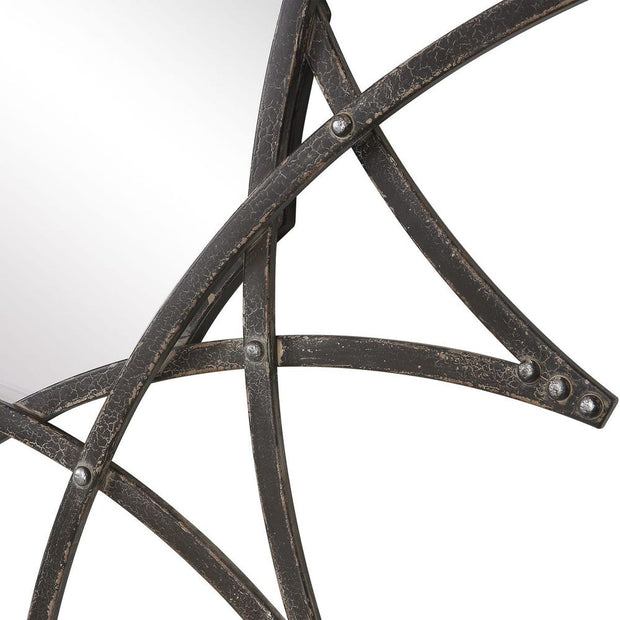 Uttermost Solaris Star Shape Framed Mirror