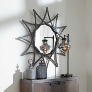 Uttermost Solaris Star Shape Framed Mirror
