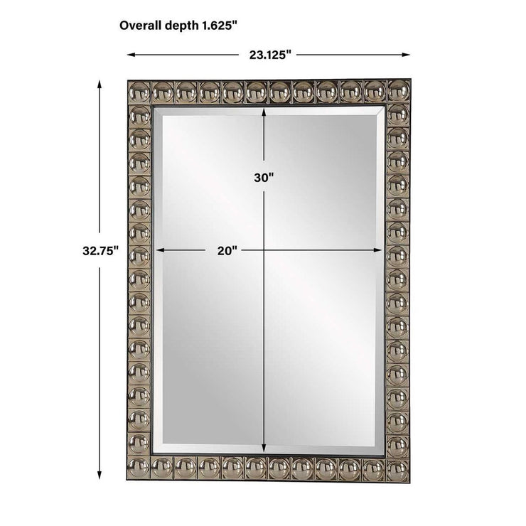 Uttermost Silvio Ceramic Tile Vanity Mirror