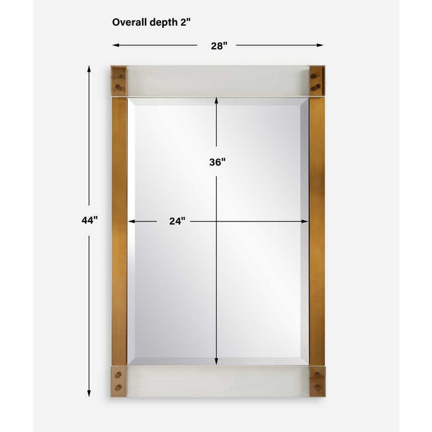 Uttermost Nera Stainless Steel Mirror