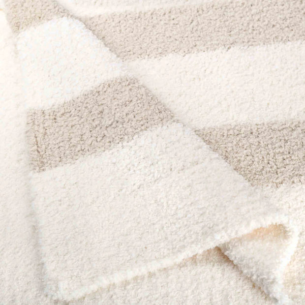 Kashwere Ultra Soft Two Stripe Cozy Throws ~ Available in 3 Colors