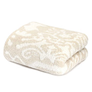 Kashwere Creme and Linen Damask Cloud Throw