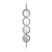 Uttermost Button Silver Leaf Mirror