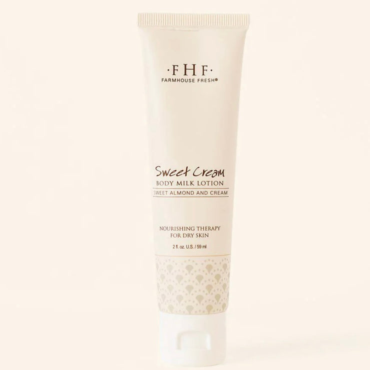 Farmhouse Fresh Milk and Honey Deluxe Boxed Gift Set ~ Honey Heel Glaze and Sweet Cream Body Milk
