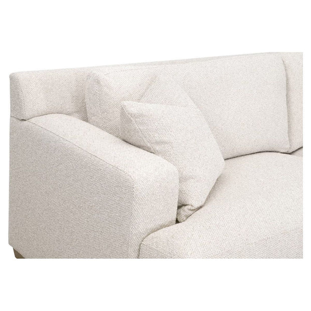 Essentials For Living Dean 92” California Casual Sofa ~ LiveSmart Gellar-Linen, Natural Gray Oak