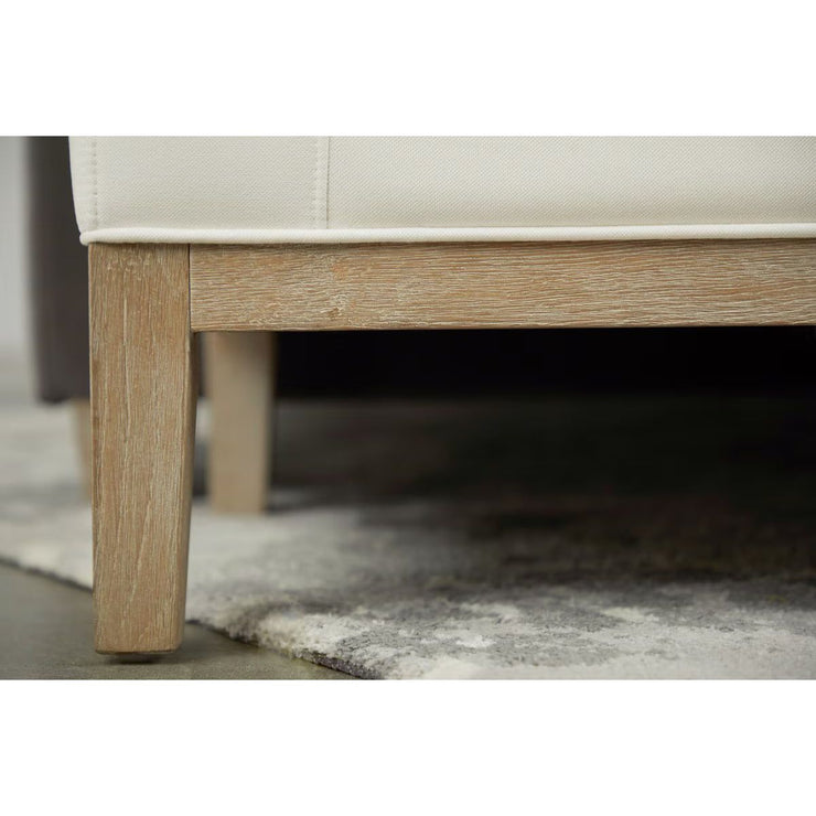 Essentials For Living Keaton Upholstered Bench ~ LiveSmart Peyton-Pearl