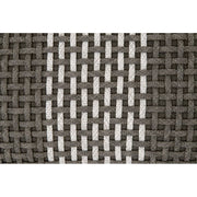 Essentials For Living Cross Accent Cube~ Dove Flat Rope, White Speckle Stripe