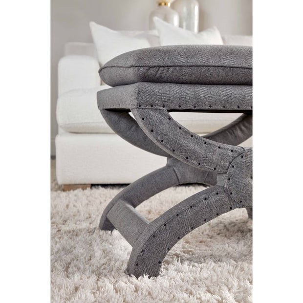 Essentials For Living Gaston Ottoman ~ Earl Gray