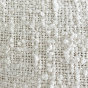 Anaya Home Cozy Cotton White Boucle Dutch Euro Pillow 28x36 With Down Insert