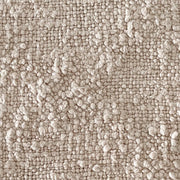 Anaya Home Cozy Cotton Beige Boucle Body Pillow With Down Alternative Insert