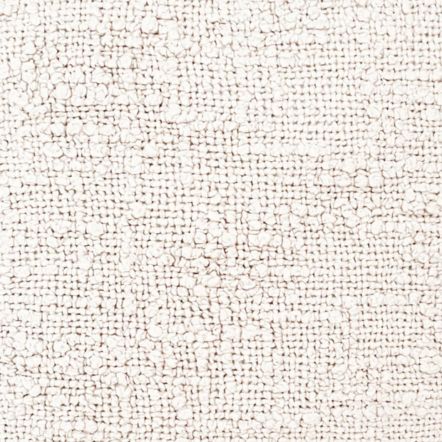 Anaya Home Cozy Cotton White Boucle Body Pillow With Down Alternative Insert