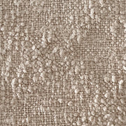 Anaya Home Cozy Cotton Beige Boucle Pillow 20x20 With Down Insert