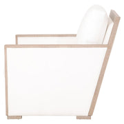Essentials For Living Manhattan Wood Trim Sofa Chair ~ LiveSmart Peyton-Pearl