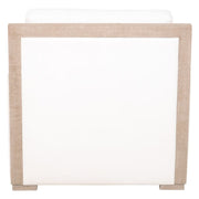 Essentials For Living Manhattan Wood Trim Sofa Chair ~ LiveSmart Peyton-Pearl