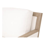 Essentials For Living Manhattan Wood Trim Sofa Chair ~ LiveSmart Peyton-Pearl