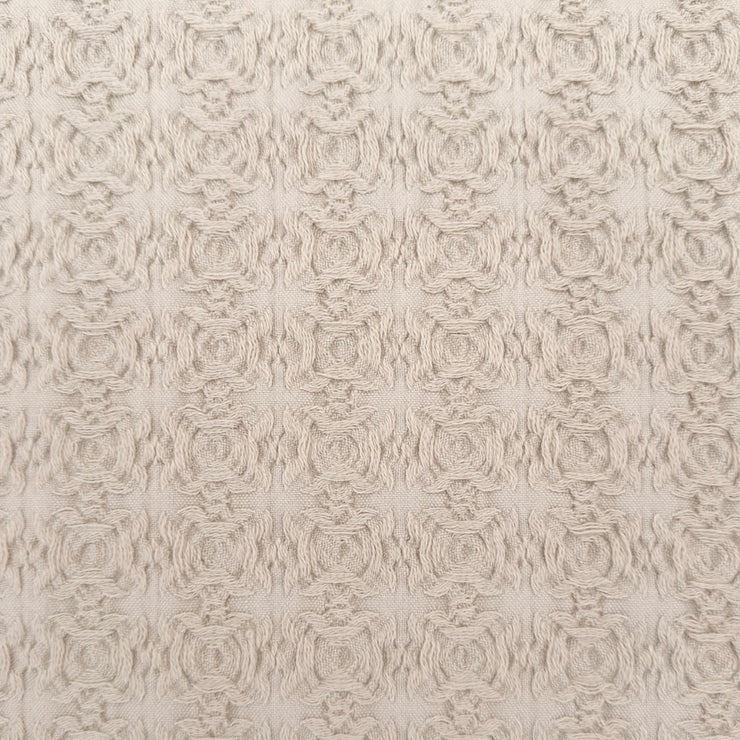 Anaya Home Blissful Bamboo Beige Jacquard Throw