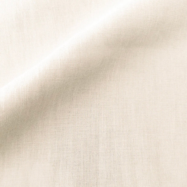 Anaya Home So Soft Linen Ivory Lumbar Pillow 14x20 With Down Insert