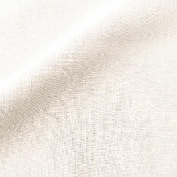 Anaya Home So Soft Linen Natural White Dutch Euro Pillow 28x36 With Down Insert