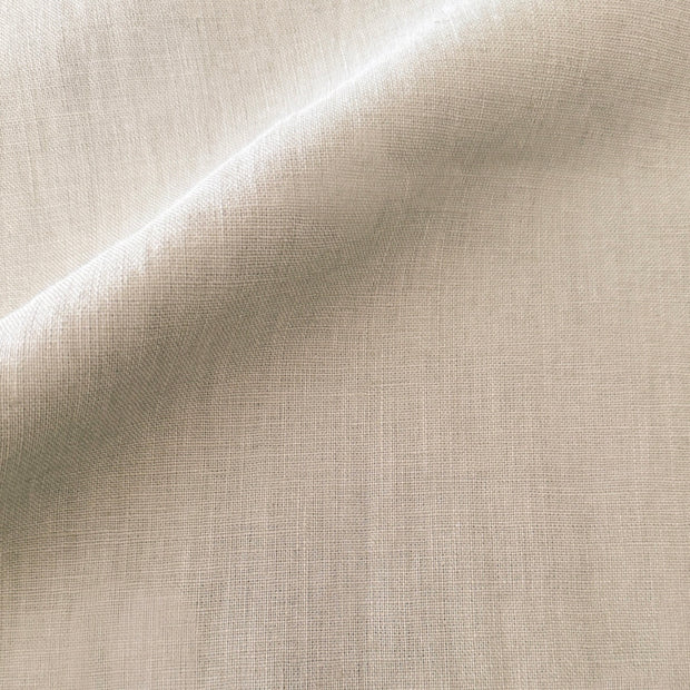 Anaya Home So Soft Linen Warm Beige Pillow 20x20 With Down Insert