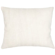 Anaya Home So Soft Linen Natural White Dutch Euro Pillow 28x36 With Down Insert