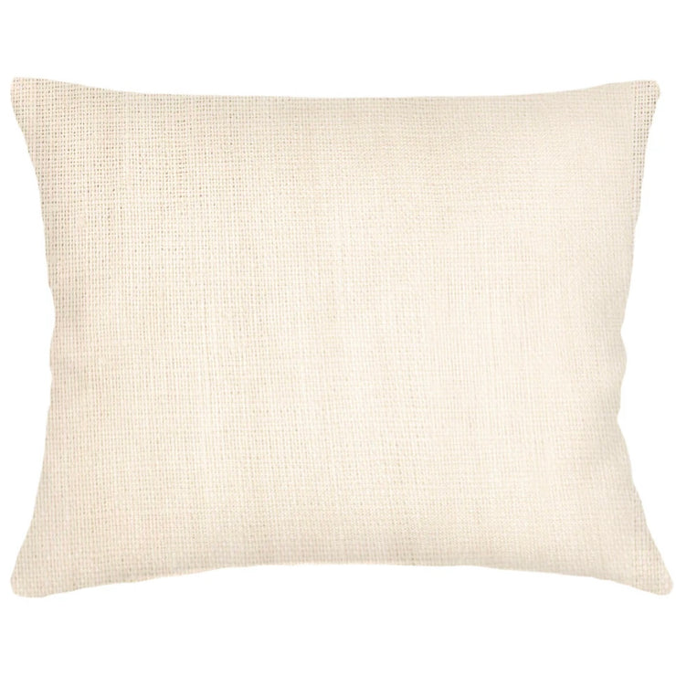 Anaya Home So Soft Linen Ivory Dutch Euro Pillow 28x36 With Down Insert
