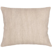Anaya Home So Soft Linen Warm Beige Dutch Euro Pillow 28x36 With Down Insert