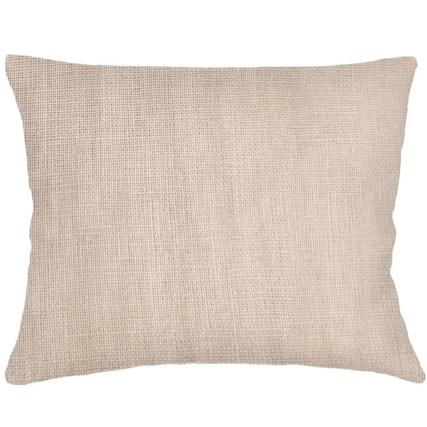 Anaya Home So Soft Linen Warm Beige Dutch Euro Pillow 28x36 With Down Insert
