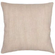 Anaya Home So Soft Linen Warm Beige Euro Pillow 26x26 With Down Insert