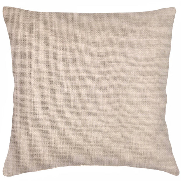 Anaya Home So Soft Linen Warm Beige Euro Pillow 26x26 With Down Insert