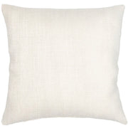 Anaya Home So Soft Linen Natural White Euro Pillow 26x26 With Down Insert