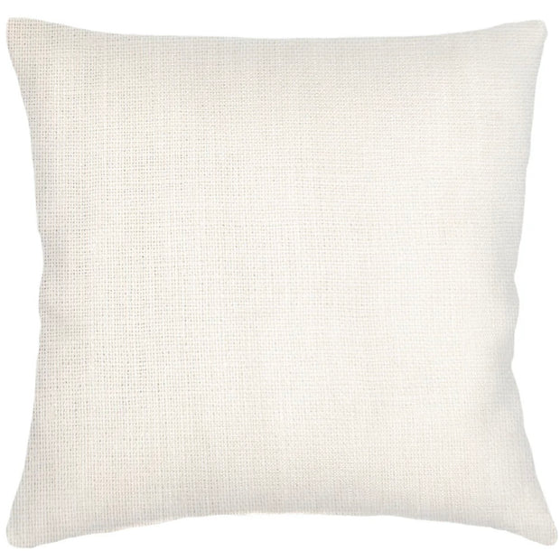 Anaya Home So Soft Linen Natural White Euro Pillow 26x26 With Down Insert