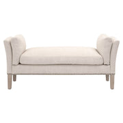 Essentials For Living Warner Bench ~ Performance Bisque French Linen