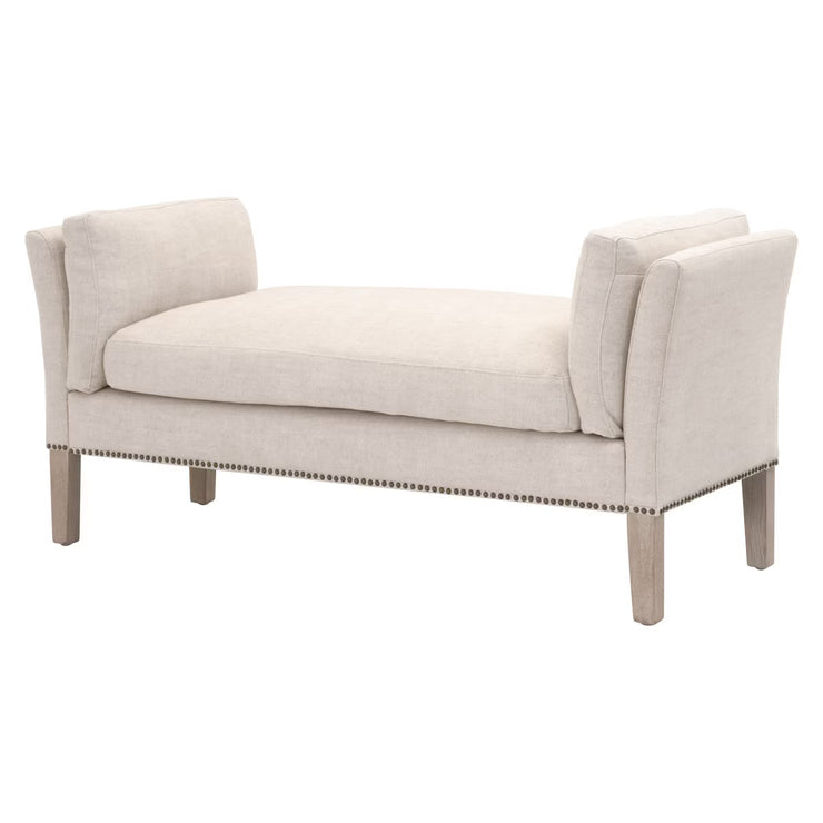 Essentials For Living Warner Bench ~ Performance Bisque French Linen