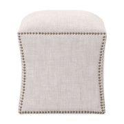 Essentials For Living York Ottoman ~ Performance Bisque French Linen