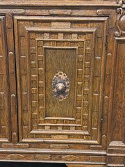 Casa Bonita Peruvian Hand-Painted Carved Wood Prado Chest