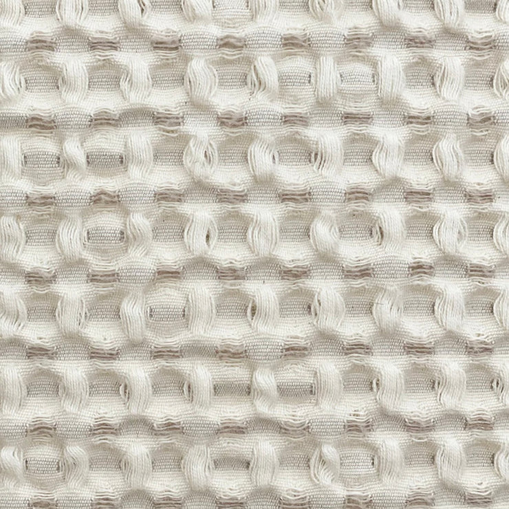Anaya Home Cool Cotton Beige Waffle Weave Pillow 20x20 With Down Insert
